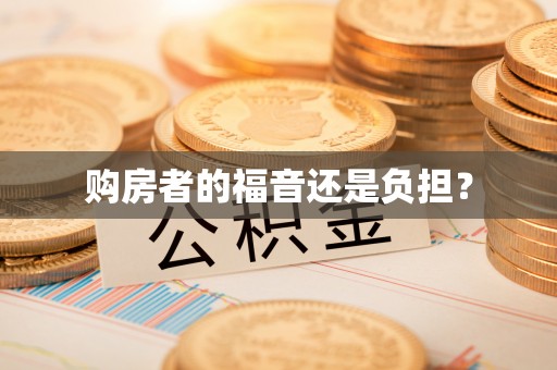 淄博购房者的福音还是负担？