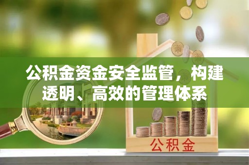 淄博公积金资金安全监管，构建透明、高效的管理体系
