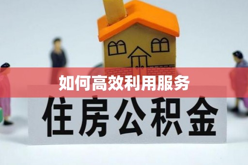 淄博如何高效利用服务