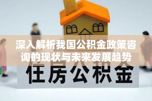 淄博深入解析我国公积金政策咨询的现状与未来发展趋势