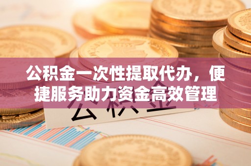 淄博公积金一次性提取代办，便捷服务助力资金高效管理